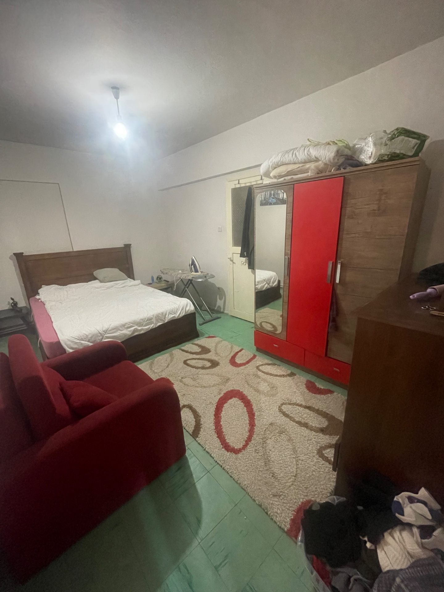 Güney cephede geniş ve rahat oda