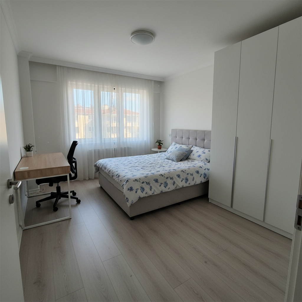 güzelkentte sitede spor salonlu ev erkek arkadasş