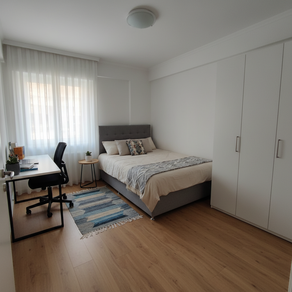 Bilkent yakını sitede uluslararası öğrenci evi