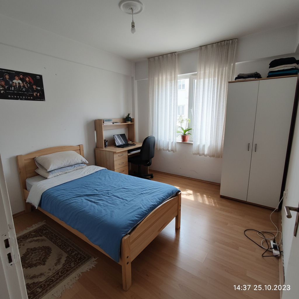 Eskişehir Anadolu Üni sessiz çalışkan kız evi