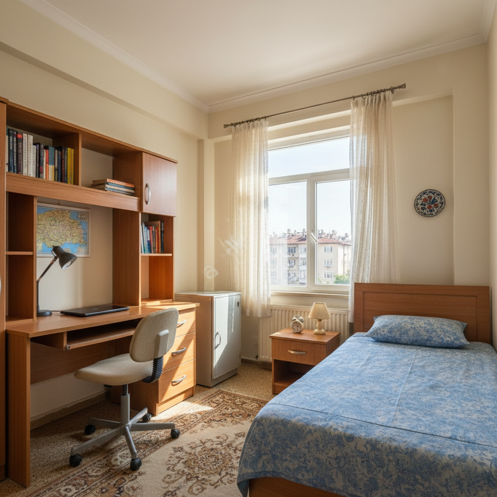 Aydın ADÜ yakın köpekli kız evi pamuk terrier