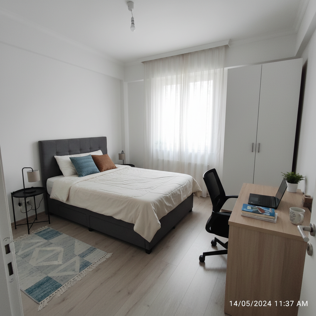 Eryaman sitede evli çift için sakin aile evi