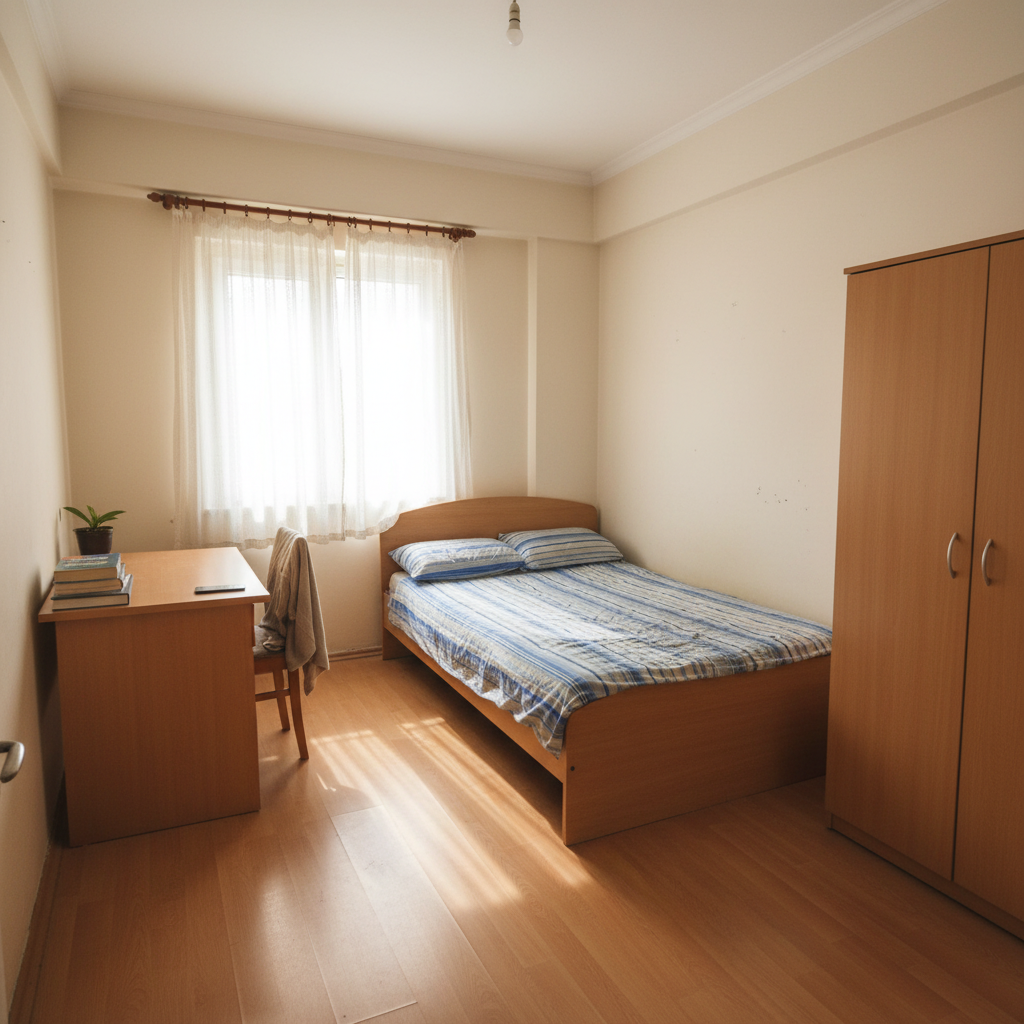 Aydın ADÜ yakın köpekli kız evi pamuk terrier