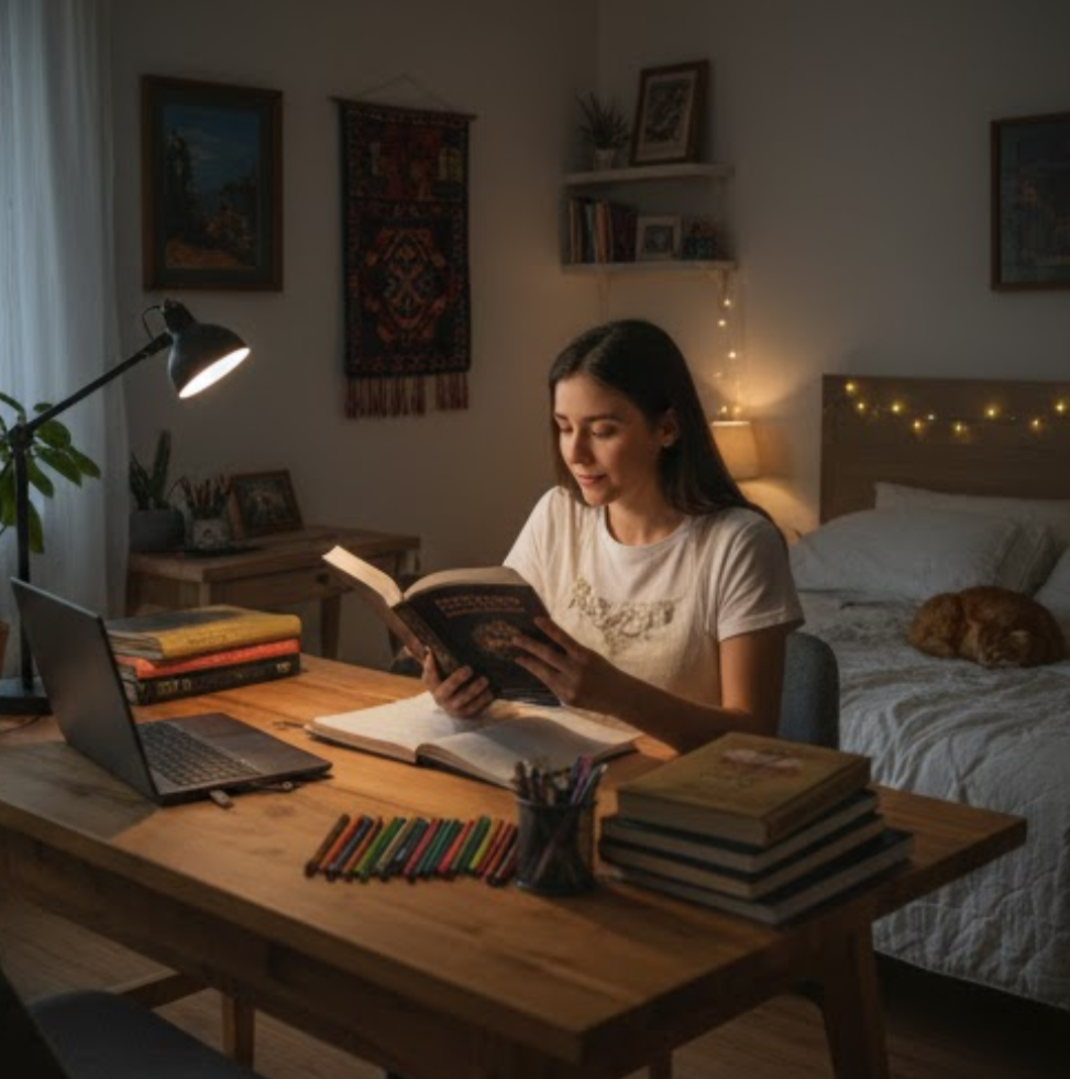 Eskisehir kedimle birlikte master ogrencisi vegan bayan sakin