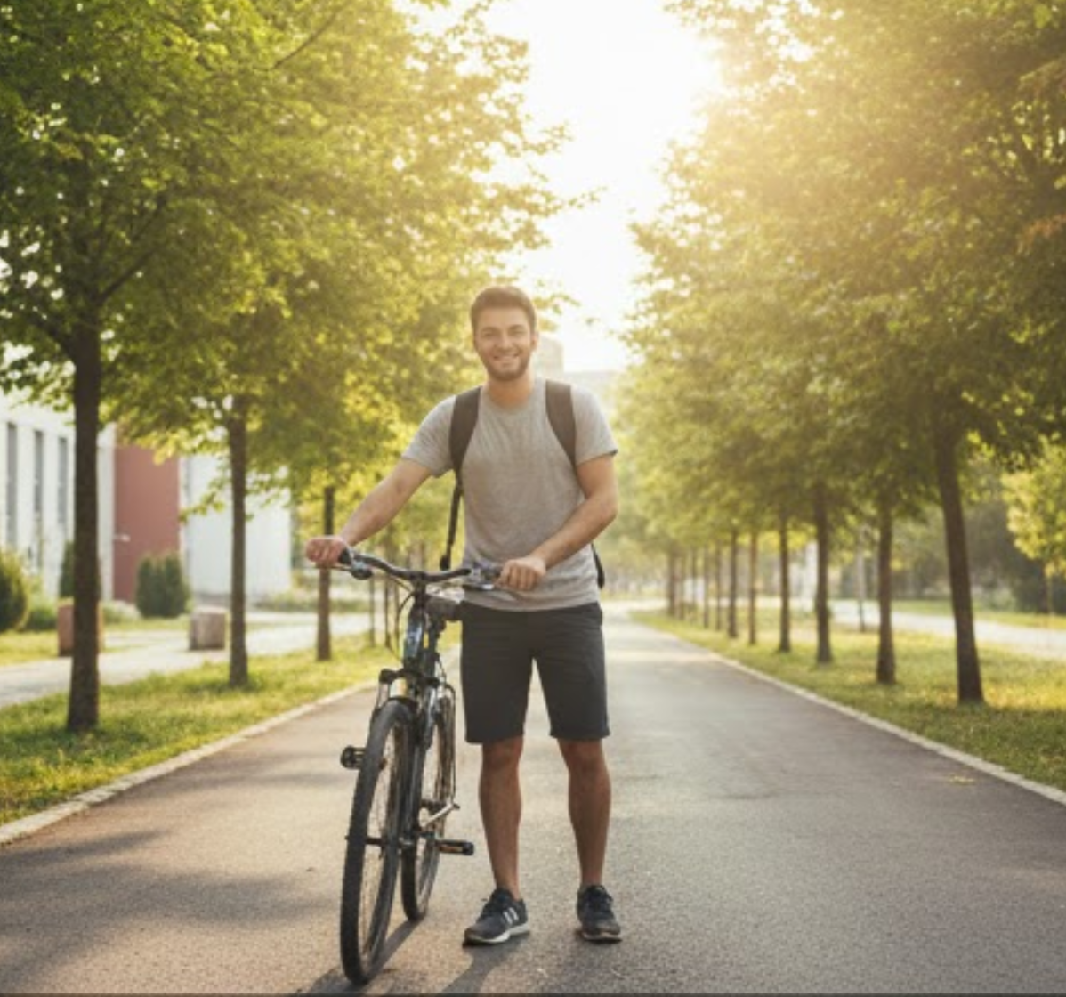 Tekirdag ziraat muhendisi bisikletle giden sporcu erkek