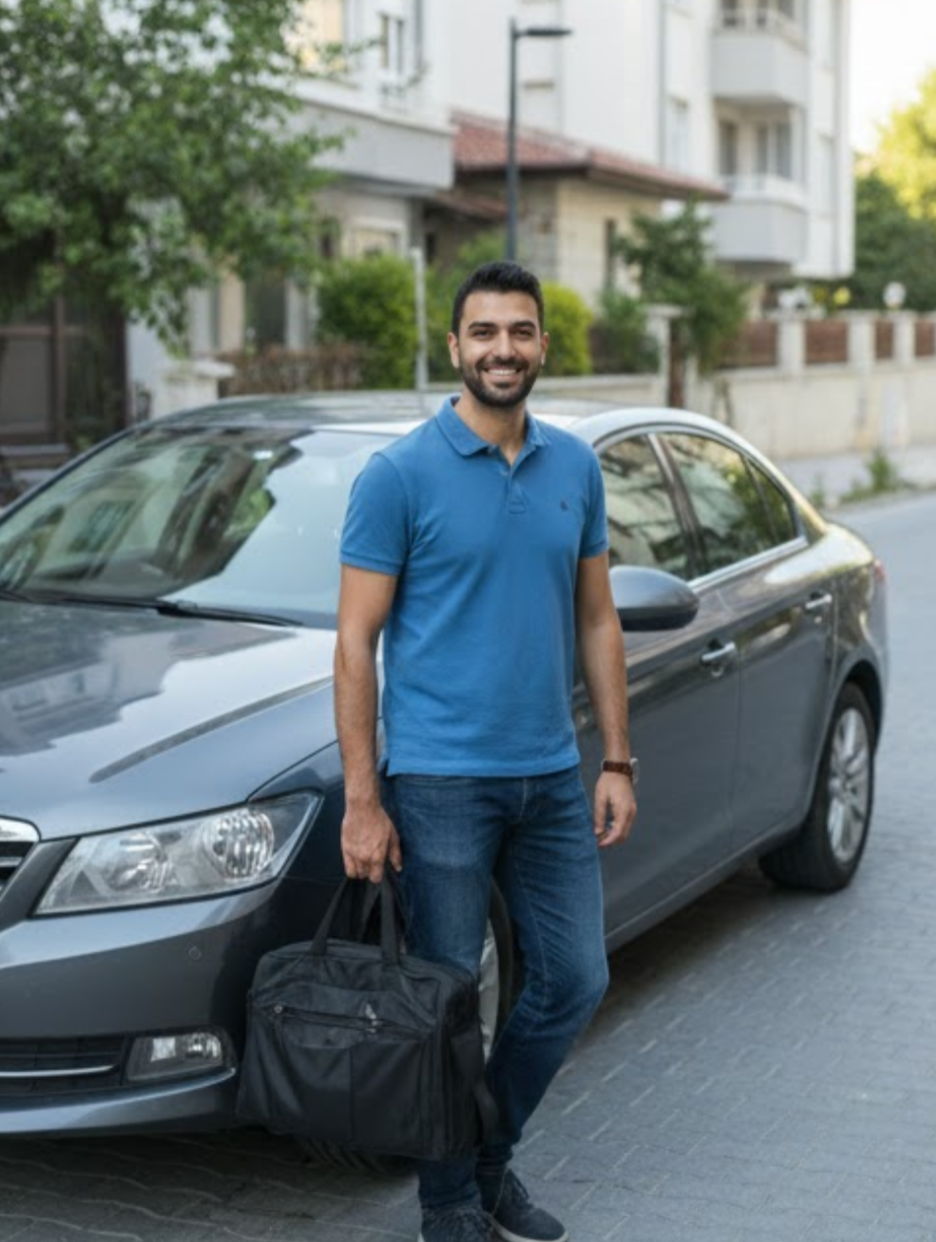 Ankara Eryaman hafta ici yazılımcı evli sakin arabam var